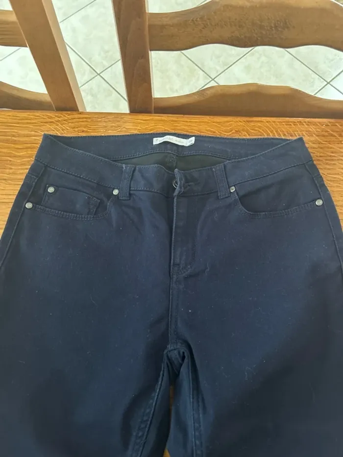 Pantalon bleu foncé - photo numéro 2