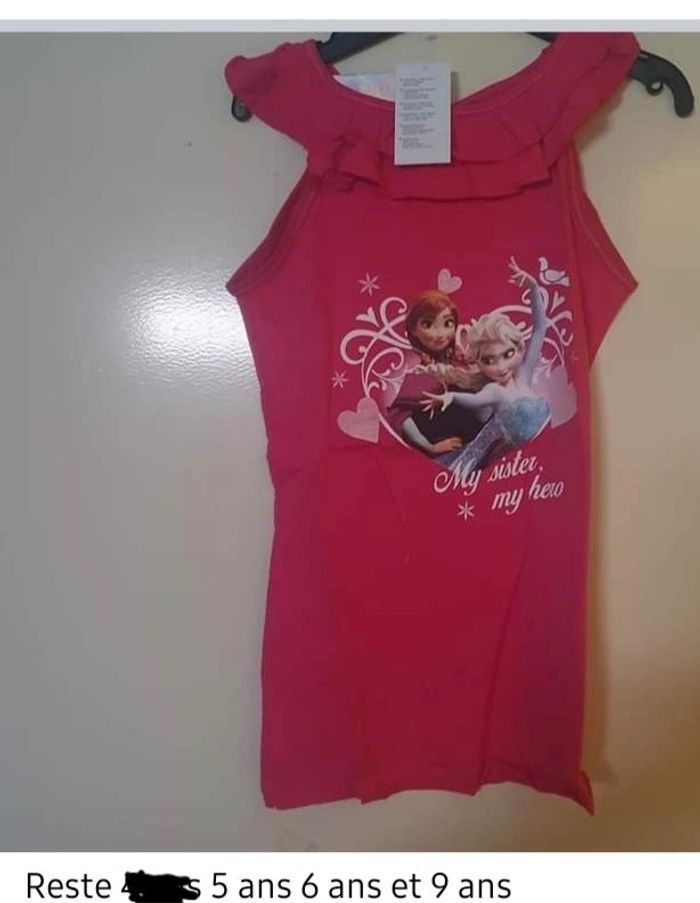Tee-shirt reine des neiges