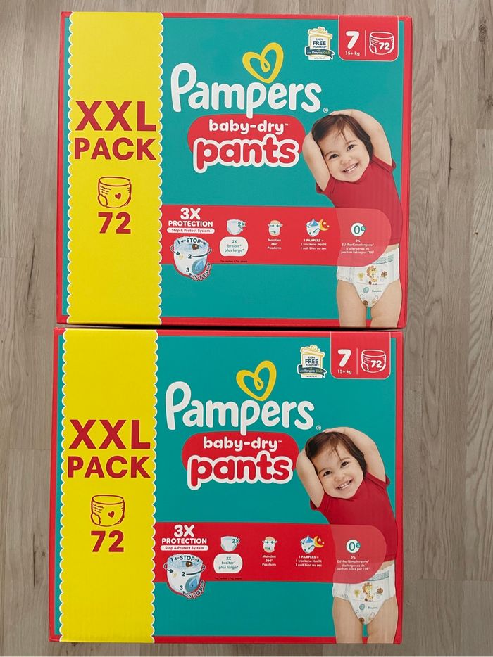 Pampers pants taille 7