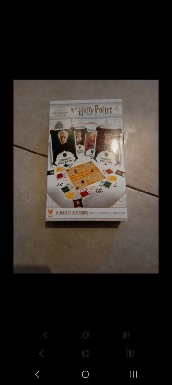 Jeu société harry potter