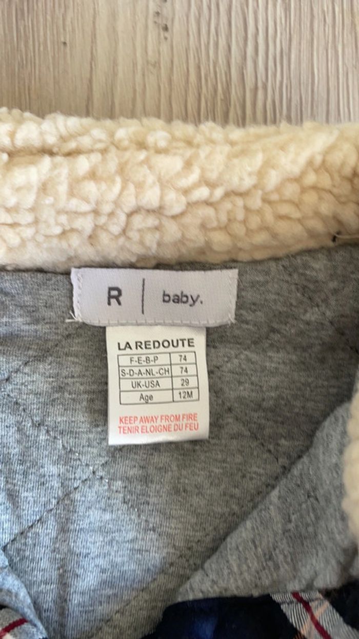 Veste surchelise La Redoute 12 mois - photo numéro 2