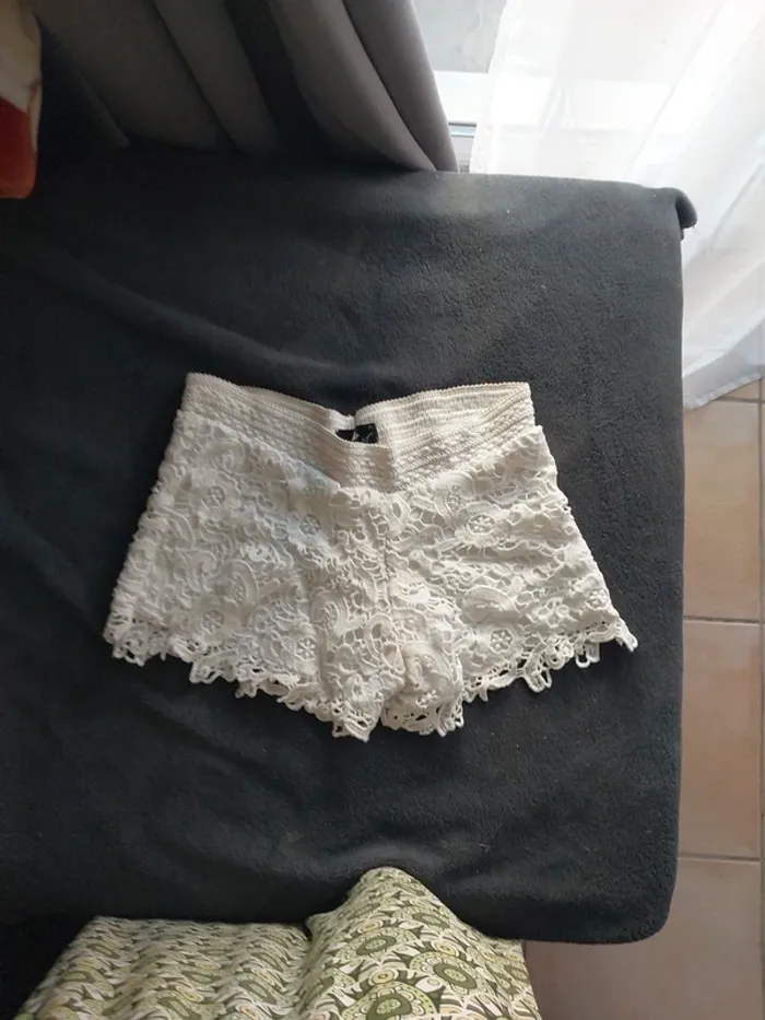 Short blanc du nil taille 1