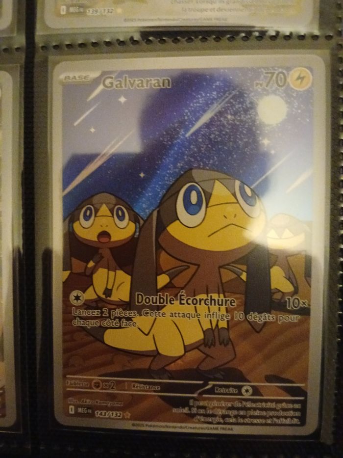 Carte pokemon MEG 143/132 "GALVARAN"