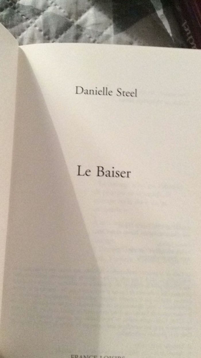 #le baiser par Danielle Stell - photo numéro 5