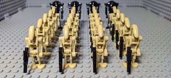 SW 24 Droïdes de combat B1 & B2 type Lego