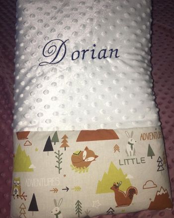 Couverture fait main