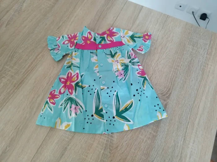Robe d'été manches courtes bébé - photo numéro 9