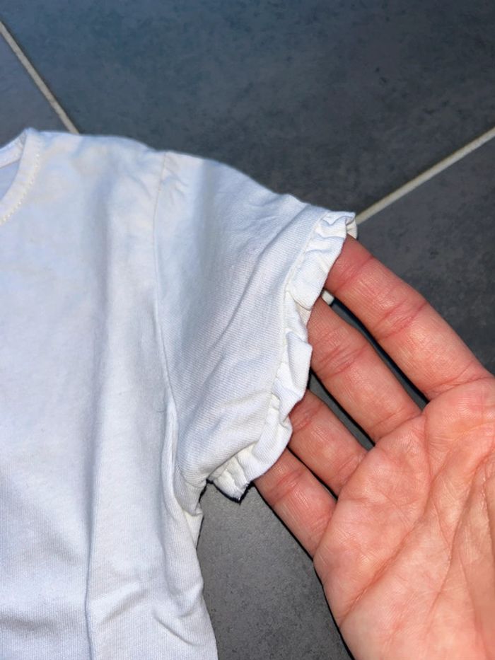 Lot de 2 t-shirts et short bébé fille Kiabi - photo numéro 4