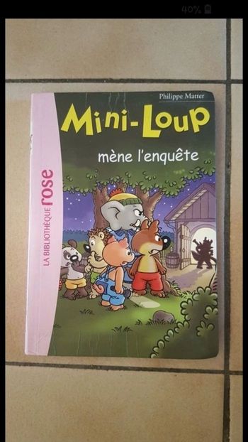 Livre mini loup