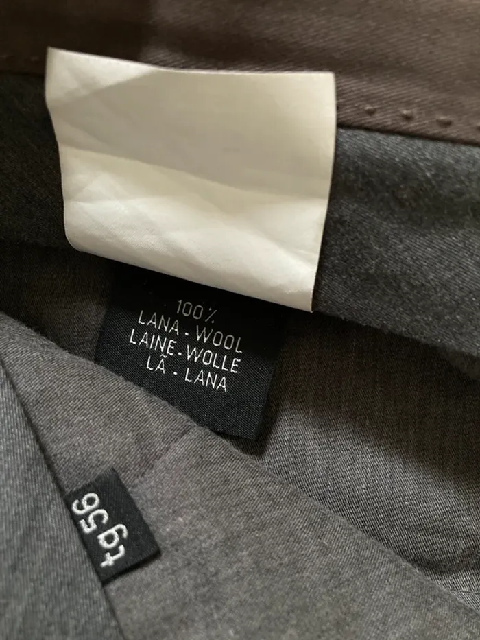 Superbe pantalon gris 100% laine || Ermenegildo Zegna - photo numéro 9