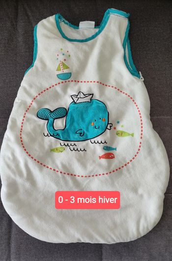 Gigoteuse hiver 0-3 mois