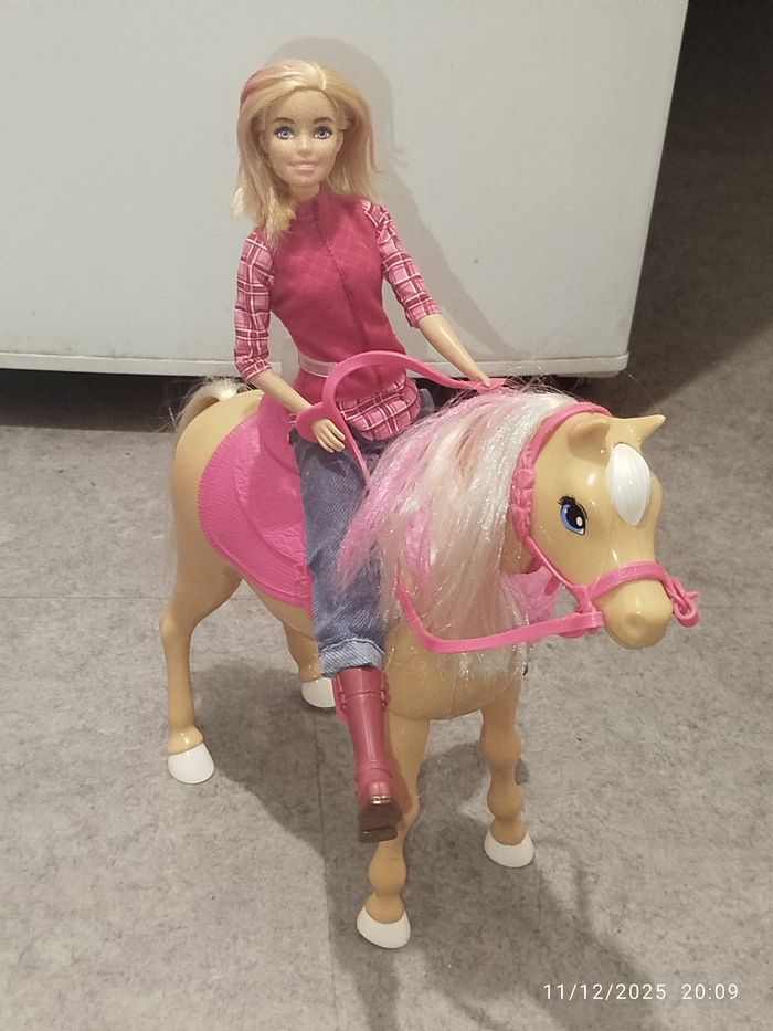 Barbie  et son cheval - photo numéro 3