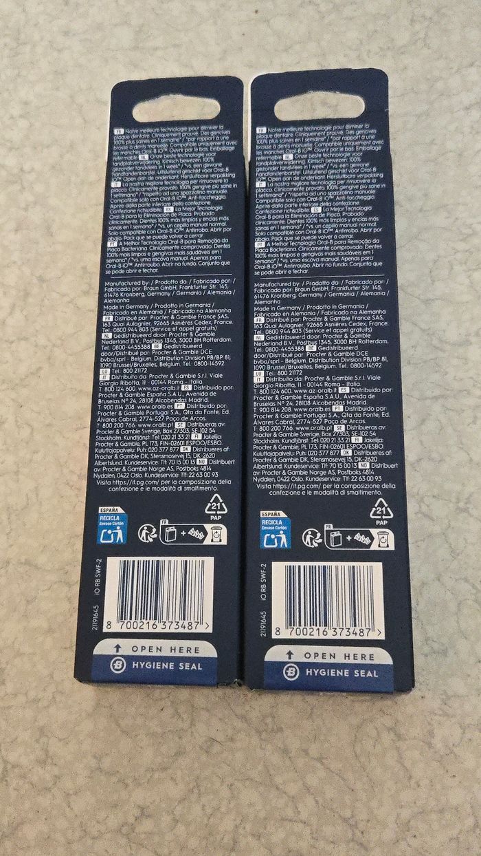 4 brossettes oral-b iO gentle care - photo numéro 2