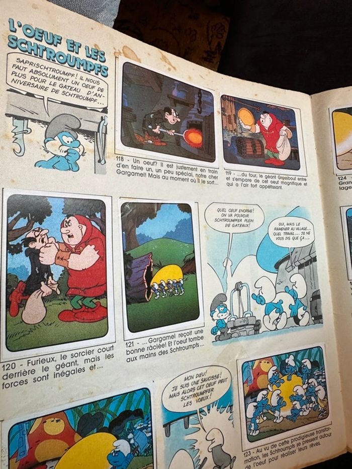 Album images Panini complet Les Schtroumpfs Smurfs Peyo stickers - photo numéro 12