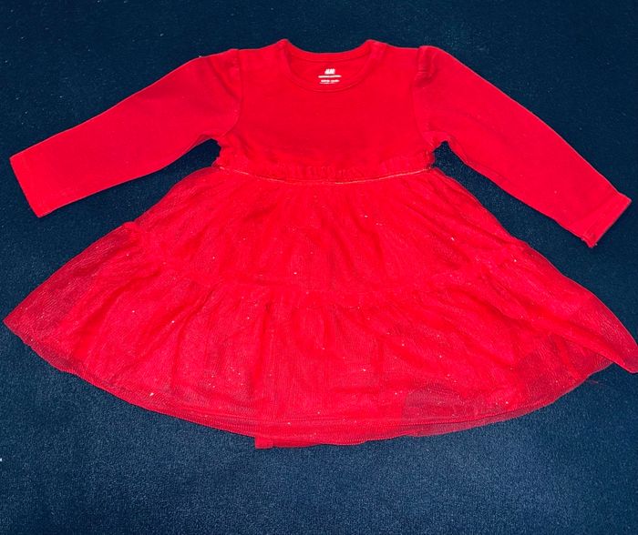 Robe rouge H&M - 68CM - photo numéro 2