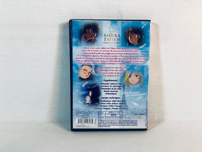 Sakura Wars : Ecole de Paris DVD FR Etat correct - photo numéro 3