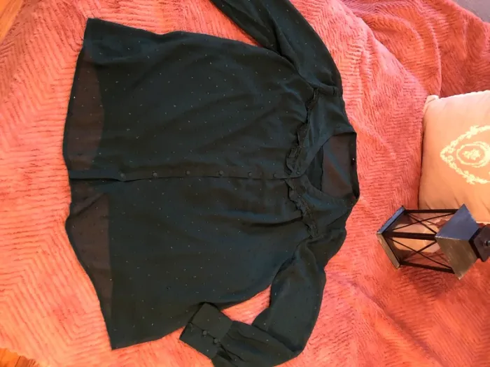 Blouse verte - photo numéro 7