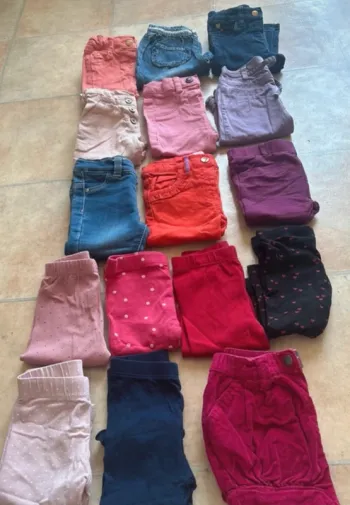 Lots pantalon 6 mois