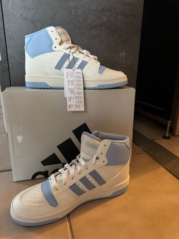Adidas Break Start Cloud White Glow Blue