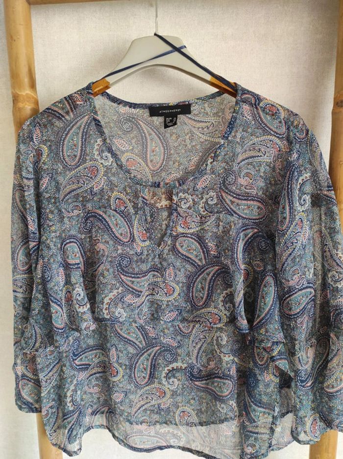 Blouse transparente femme