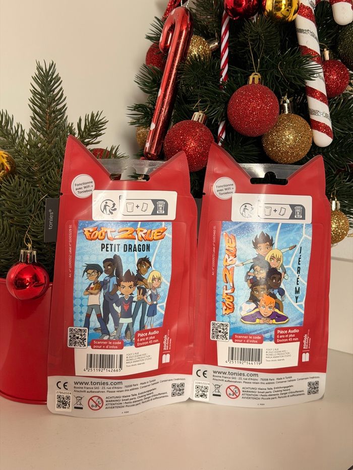 Lot de 2 tonies foot de rue - photo numéro 2