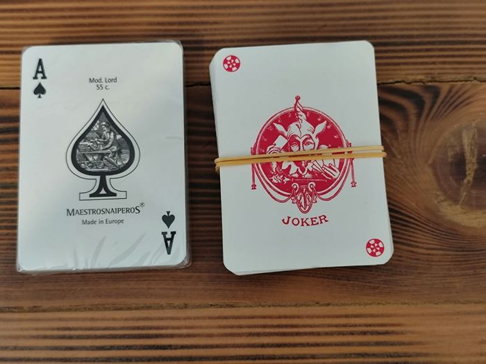 Lot de jeux de cartes Maestr's naiper's