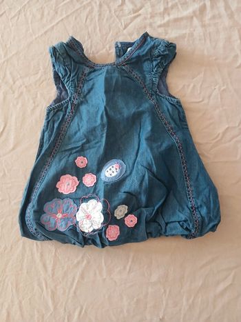 Robe manches courtes 6 mois