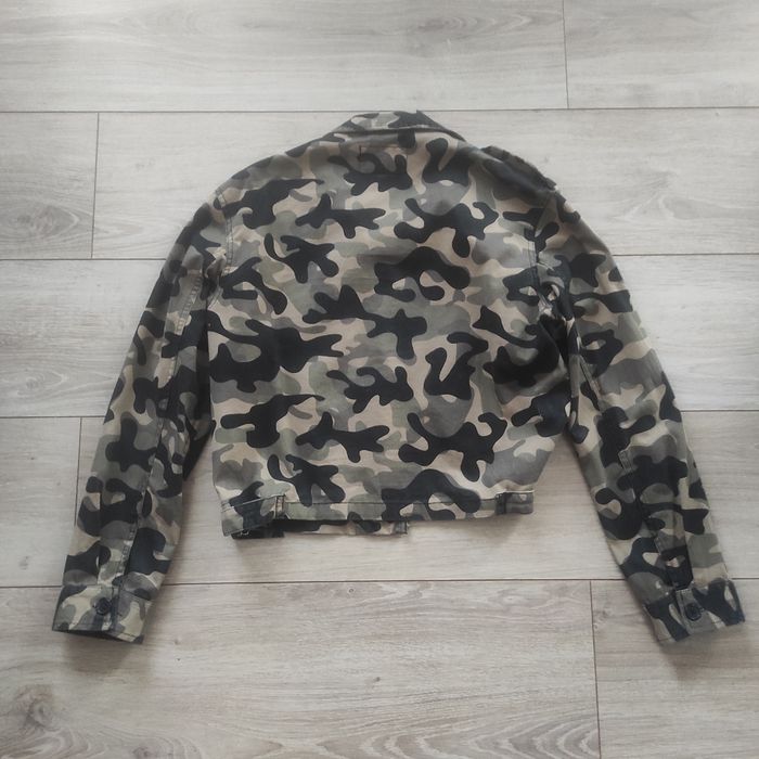 Veste camouflage Jennyfer noir beige et kaki - photo numéro 5