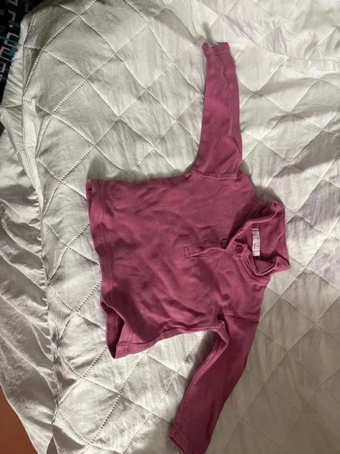 T shirt taille 9mois marque les ptis babies - photo numéro 2