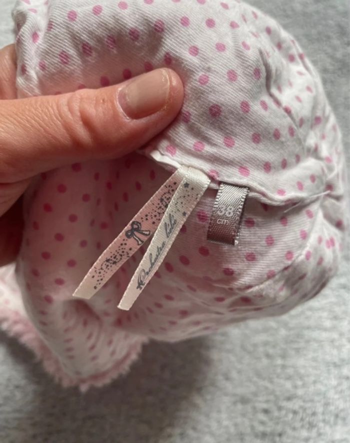 Bonnet fille, 0/3 mois - photo numéro 2