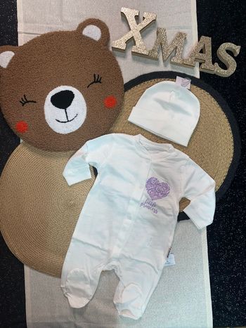 Pyjama et bonnet 3 mois