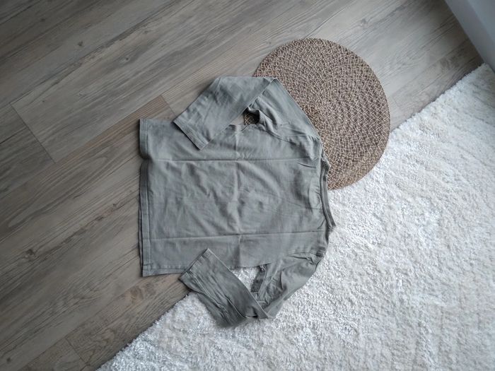 🌸Tee-shirt kaki avec imprimé de tacos ninjas 10ans a 1€🌸 - photo numéro 5