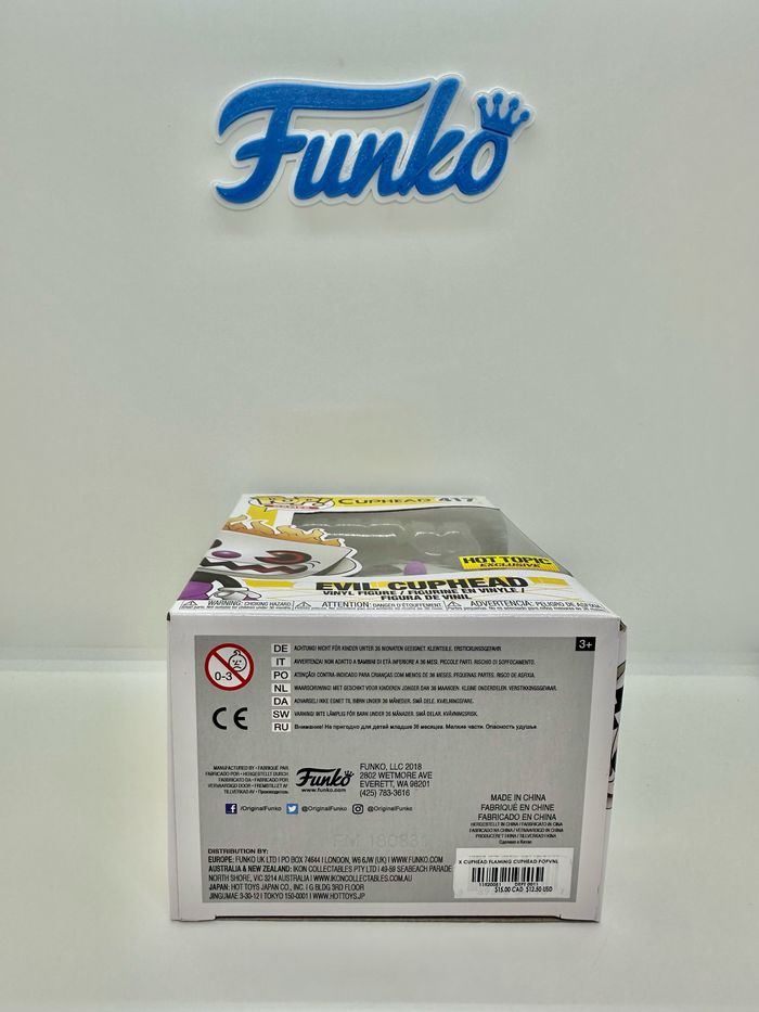 Funko Pop Evil Cuphead 417 Hot Topic Exclusive 🇺🇸 - photo numéro 7