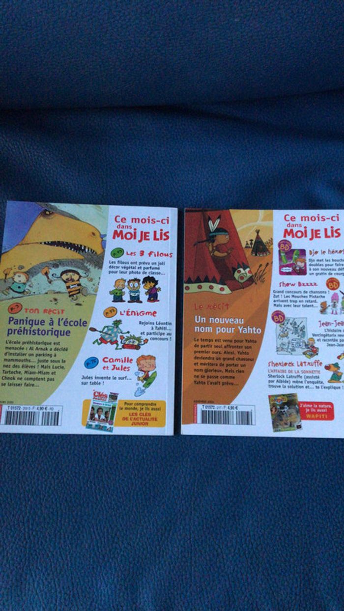 Lot de 2 livres Moi je lis - photo numéro 2