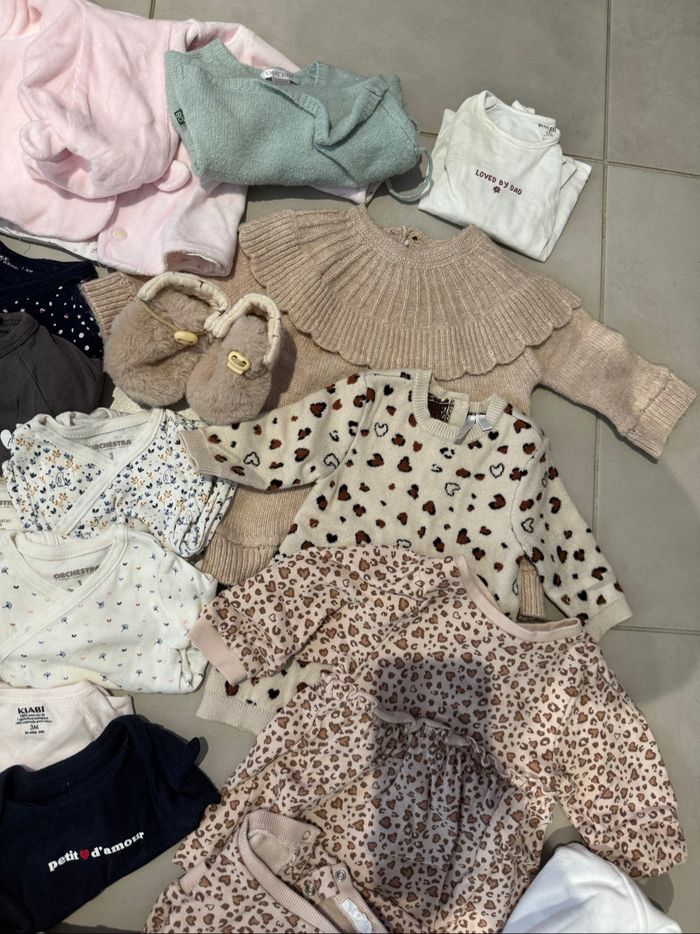 Lot vêtements bébé fille - Taille 3 mois - photo numéro 7