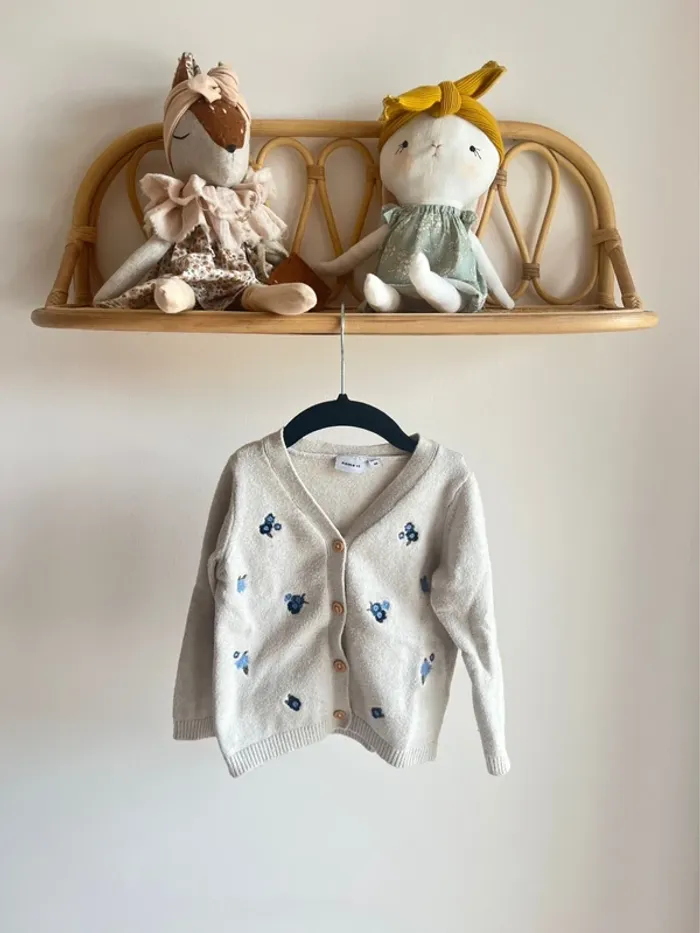 Gilet Name it fleuri