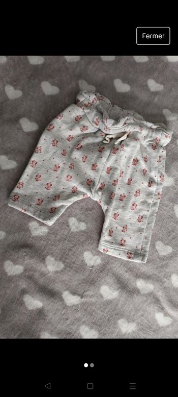 Pantalon minnie 1mois