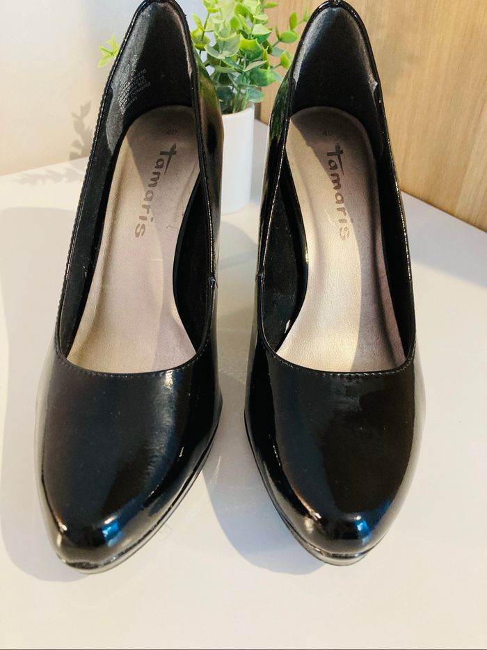 Escarpins 👠 femme Tamaris pointure 40 excellent état - photo numéro 3