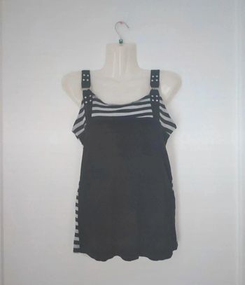 Débardeur rayé femme