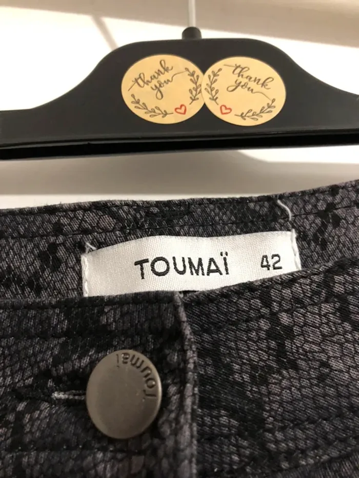 Pantalon imprimé Python - photo numéro 4