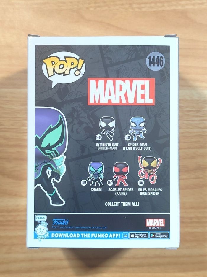 Duo Funko Pop! Marvel Comics - Chasm & Scarlet Spider (Kaine) - photo numéro 4