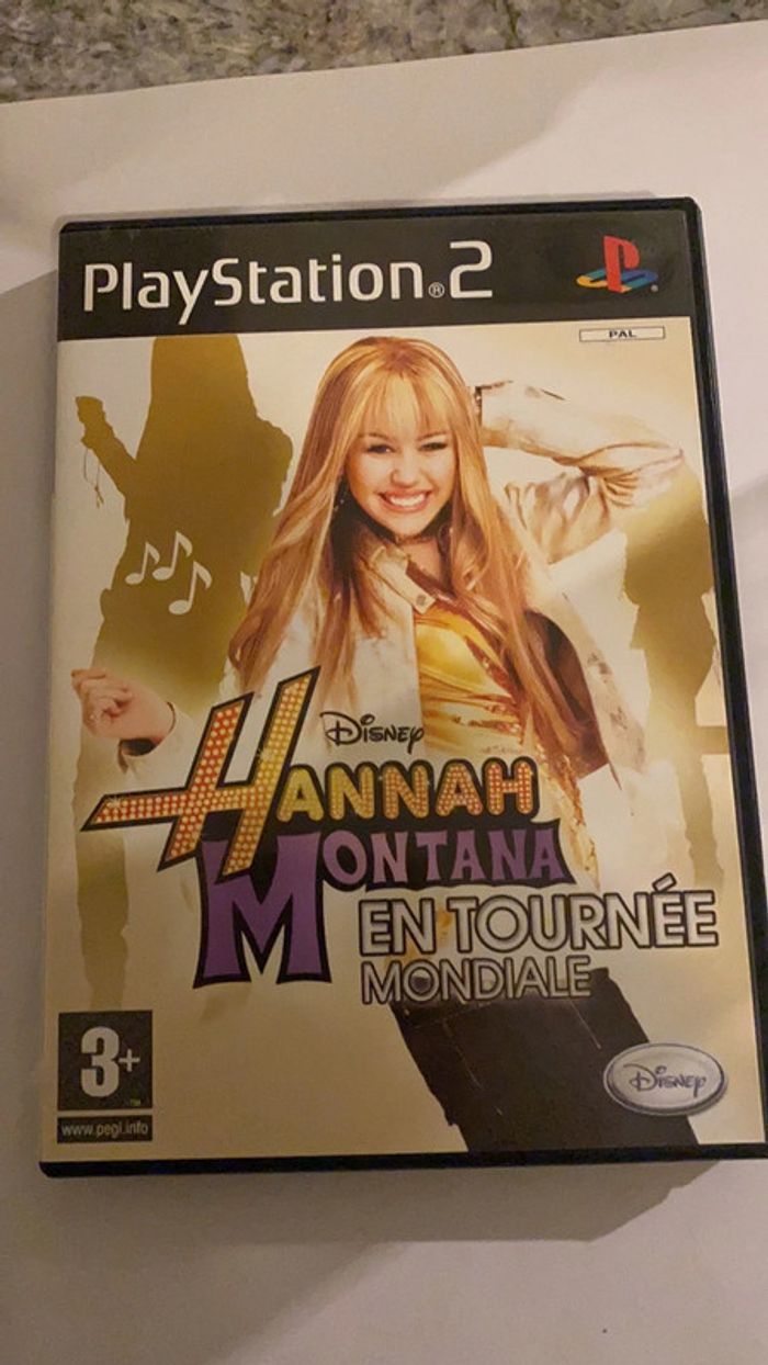 hannah Montana en tournée mondiale ps2 - photo numéro 1
