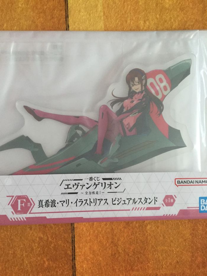 Evangelion Makinami Mari Illustrious Visual stand Ichiban Kuji prize F - photo numéro 2