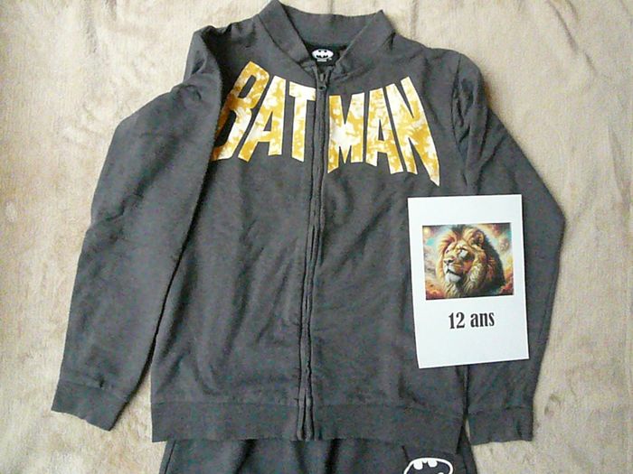 Jogging Batman garçon 12 ans - photo numéro 2