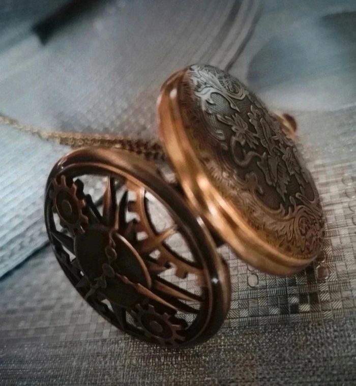 F99 montre à gousset rétro vintage originale bronze - photo numéro 2