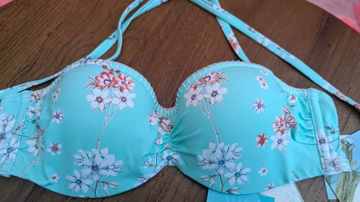 Bikini bandeau taille haute Sunseeker S - photo numéro 7