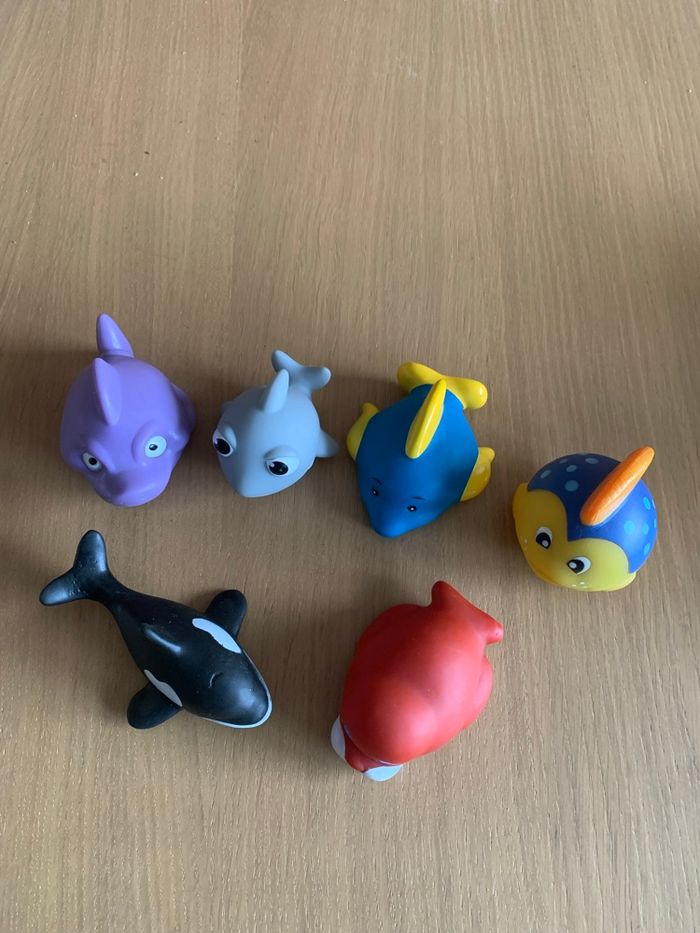 Lot de 6 jouets de bain numéro 2 - photo numéro 2