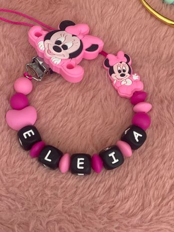 Attache tétine minnie