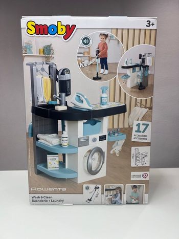 Smoby Rowenta Wash & Clean Buanderie