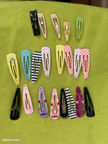 Lot pince à cheveux